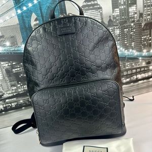 ❌SOLD❌Gucci Large Guccissima Backpack
